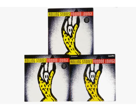 Rolling Stones, Voodoo Lounge - two copies of the UK double album both in excellent condition, sold with Voodoo Lounge laserd