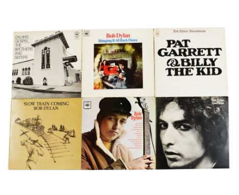 Bob Dylan, ten albums including Bob Dylan and Bringing It All Back Home original Mono Pressings plus Hard Rain, Planet Waves,