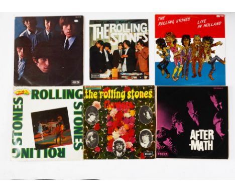 Rolling Stones,  approximately thirty European release albums including Beat Beat Beat 10" German reissue, Aftermath (French 