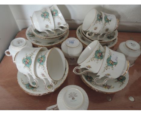 A Royal Stafford True Love part tea service 35 pieces