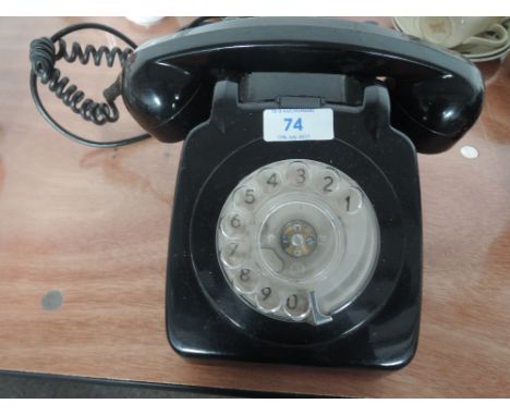 A vintage telephone 