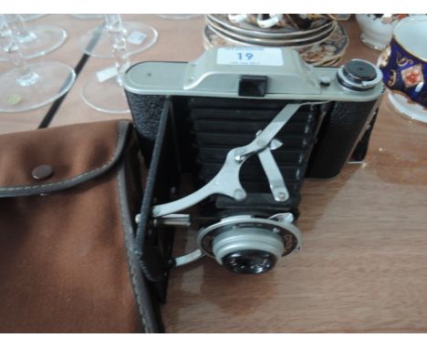 A vintage Coronet Rapide camera