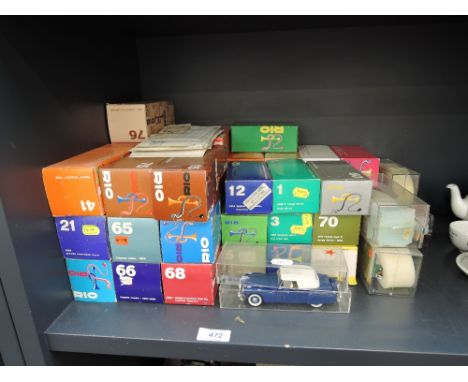 A collection of forty six Rio die-cast vintage cars, all boxed or in display cases