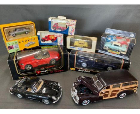 A collection of model cars&nbsp;