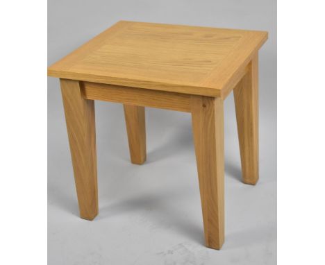 A Modern Rectangular Occasional Table, 43cm wide and 44cm high 