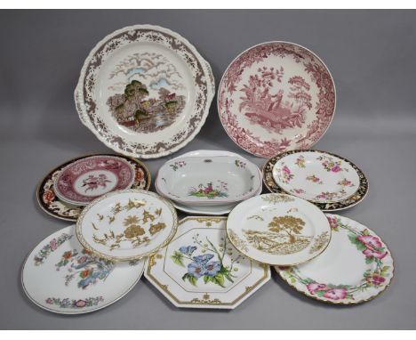 A Collection of Various Ceramics to Include Spode Pearl River Rectangular Shallow Bowl, Villeroy &amp; Boch, Wedgwood Plate, 