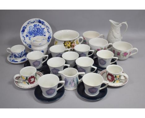 A Collection of Various Portmeirion China to Comprise Set of   Six Cups and Saucers etc 