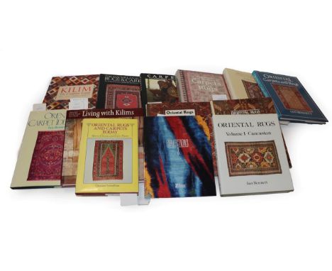 The Persian Carpet, by Cecil Edwards, pub. Duckworth; together with eleven other carpet related books (12)