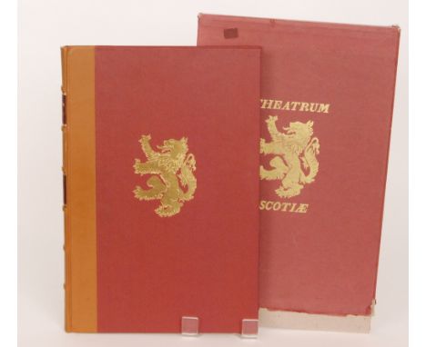 Slezer, John - 'Theatrum Scotiae', folio, facsimilie reprint of the first edition, published by Heritage Press, 1979, number 