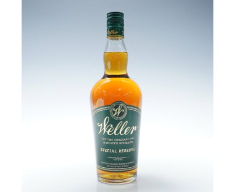 Sealed 750ml bottle of W.L. Weller Wheated Bourbon Special Reserve, Kentucky Straight Bourbon Whiskey, with an alcohol conten