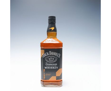 Limited edition Jack Daniel’s Tennessee Whiskey, McLaren Edition 2023, celebrating the partnership between Jack Daniel’s and 