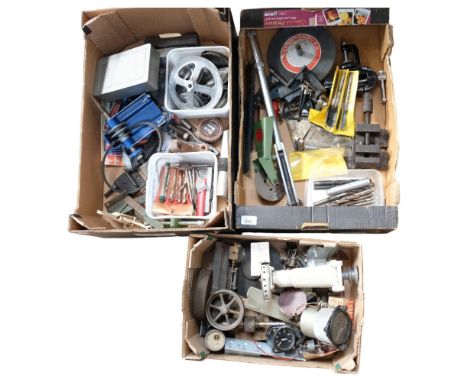 A large quantity of Vintage clockmaker's and various other mechanical tools (3 boxfuls)