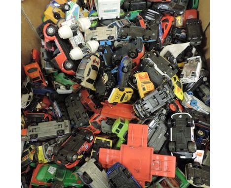 A collection of diecast model vehicles