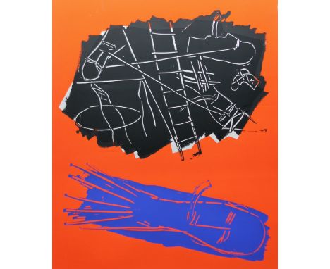 McLEAN, BRUCE, (born 1944) British (AR), "Pipe Dream", signed limited edition print, numbered 4/30 and signed and dated in th