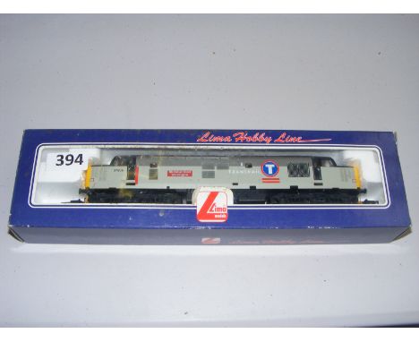 A boxed Lima L204983-LN Class 37 diesel 37505 "British Steel Workington" in Transrail grey
