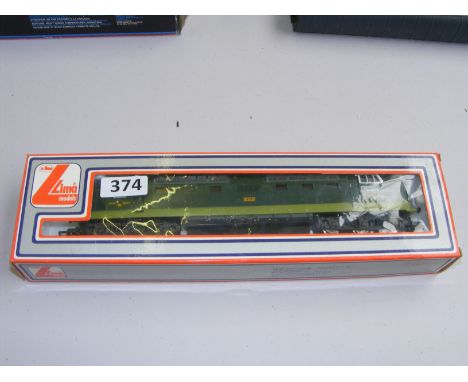 A boxed Lima N Gauge 220253G B R Green Diesel Locomotive "meld" D9003.