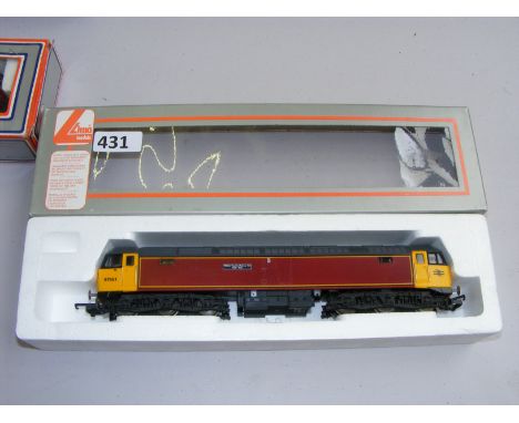 A boxed Lima OO gauge class 47 97561 Midland Counties Railway 150 1839-1989.