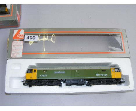 A boxed Lima 205042 Class 47 No 47522 Doncaster Enterprise in LNER Parcels Green.