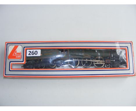 A boxed LIMA Great Western locomotive - King George V - No. 8000.