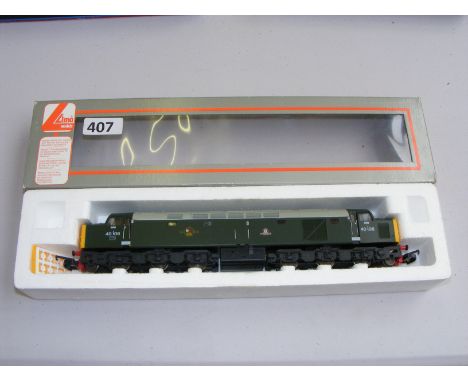 A boxed OO gauge Lima BR green class 40 diesel Atlantic Conveyor No.40106.