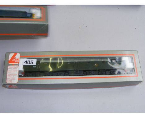 A boxed Lima OO Gauge Class 40 diesel locomotive BR green Livery D335.