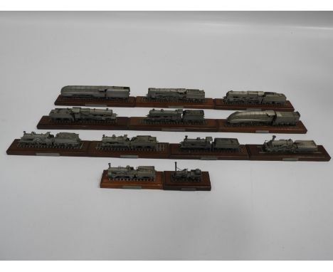 The Classic British Steam Locomotives Collection - Pewter Scale Replicas 
