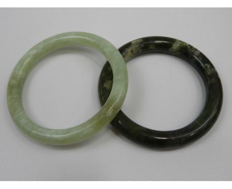 2x Jade Bangles 
