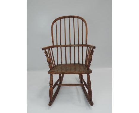 Ash Windsor Stick Back Rocking Chair 