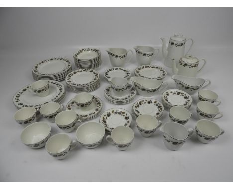82x Piece Springwood Dinner and Tea Service 