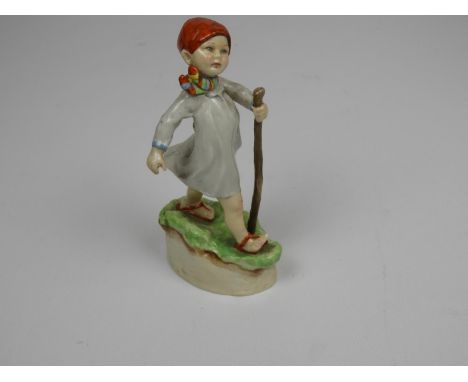 Royal Worcester Figurine 'Thursday's Child Has Far To Go' No 3260 