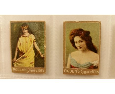 BEAUTIES, odds, inc. Ogdens Miniature Playing Cards - beauties (12); Baker (3, mixed), Archer (2), Phillips (2), Gallaher etc