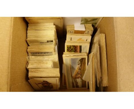 TRADE, part sets & odds, inc. United Automobile Services, Castles (22), Churches (16) & Places of Interest (19), Black & Whit