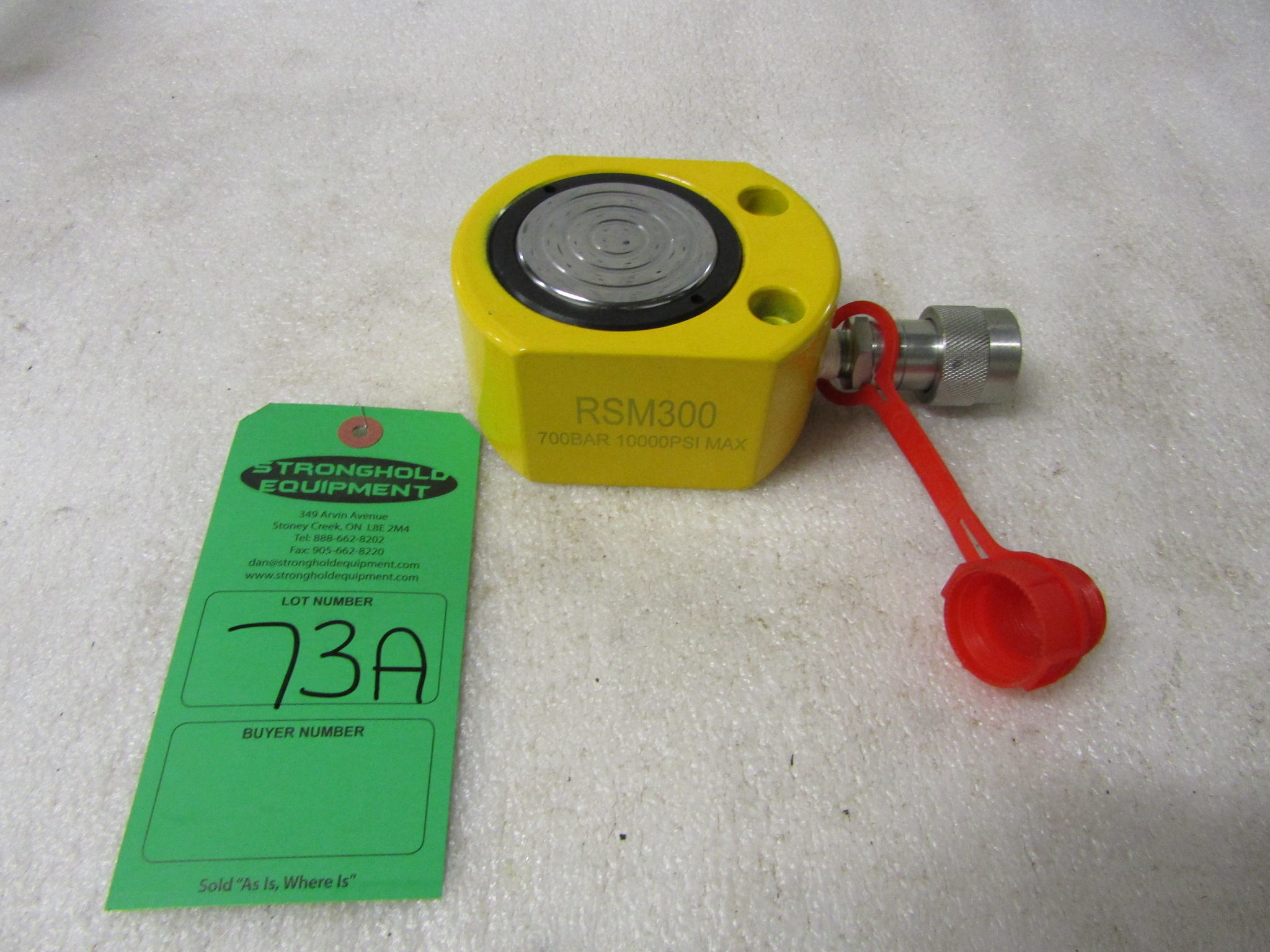 RSM300 30 Ton Hydraulic Jacks pancake jack style