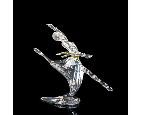 Part of the Magic of Dance Trilogy. A clear crystal dancer with a pale yellow sash. Designed to represent Anna Pavlova. Swaro