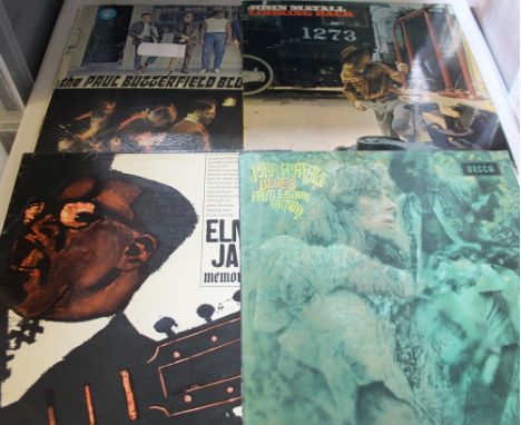 R&B/BLUES ROCK - Nice collection of around 40 x mainly LPs. Artists/titles here include John Mayall (x4) inc. Looking Back, F