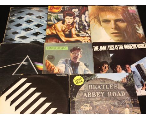 ROCK/PUNK + NEW WAVE LPs - Nice collection of 39 x mainly LPs. Artists/titles will include Pink Floyd - DSOTM, The Who - Tomm