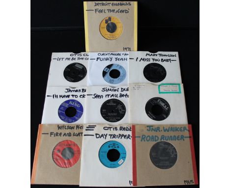 NORTHERN SOUL -  A nice mix of 54 x 7"singles. Artists will include Otis Clay - Let Me Be The One (HLU 10397), Sam And Dave, 