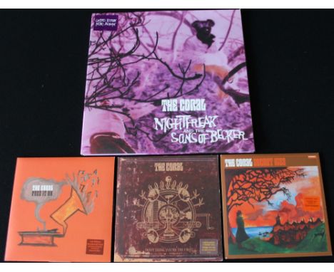 THE CORAL - Lovely pack of 2 x LPs and 6 x 7" releases from the lads from the Wirral. Titles include Magic And Medicine (only