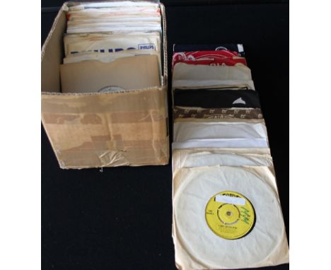 60s SINGLES - Superb collection of 60 x 7" singles with many rarities. Artists/titles will include The Thyrds - Hide 'N' Seek