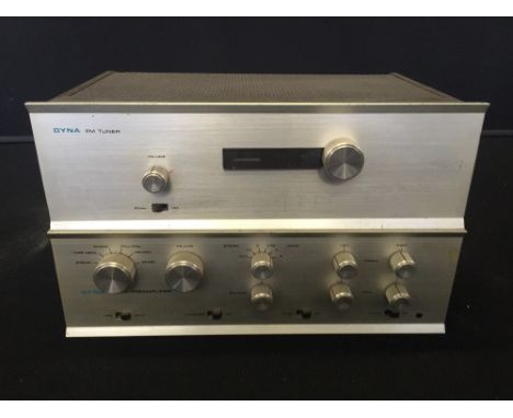 MOTORHEAD & PHILTHY ANIMAL - two Dyna hi-fi components to include a Dyna model PAS stereo pre-amplifier and an FM Tuner from 