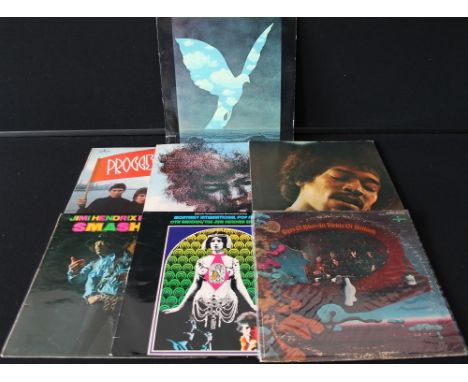 CLASSIC/PROG/BLUES ROCK - High quality selection of 13 x LPs. Artists/titles will include Jimi Hendrix (x4) - Band Of Gipsies