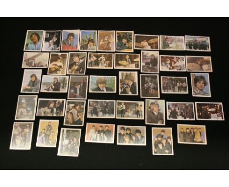 ROLLING STONES - a full set of A&BC Rolling Stones chewing gum cards (40/40), no.2 has been previously stuck to a backing and