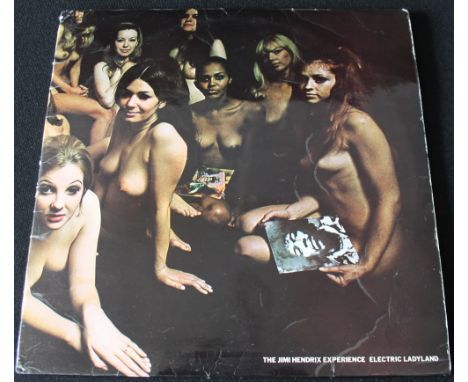 JIMI HENDRIX EXPERIENCE - ELECTRIC LADYLAND - A well presented original UK 'white text' pressing (613 008/9 ). Nice clean Ex 