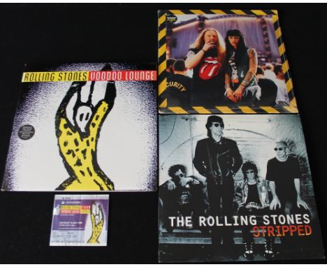 ROLLING STONES - 90s LPs - A collection of 4 x extremely hard to source deleted 90s LPs.  Titles are Voodoo Lounge (7243 8 39