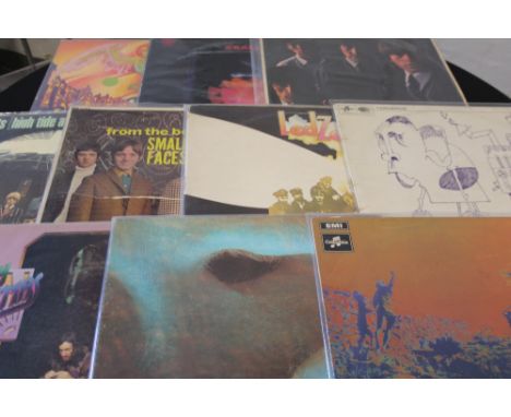 ROCK & PROG - Astounding collection of around 130 x LPs with innumerable rare and collectible albums! A snapshot of the lot i