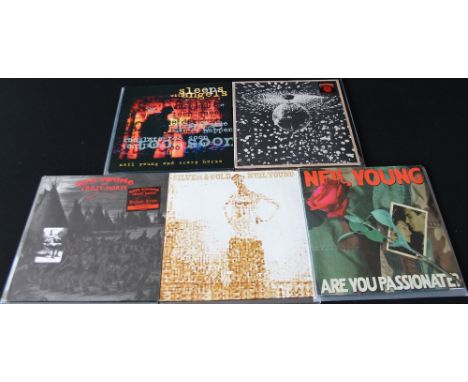 NEIL YOUNG - 90s/2000s LPs - Finishing off this hugely impressive Neil Young collection, we have 5 more deleted original 90s/