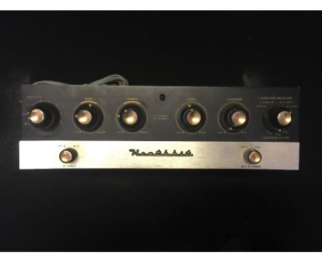 MOTORHEAD & PHILTHY ANIMAL - a Heathkit Pre-Amplifier from the estate of Phil 'Philthy Animal' Taylor.  A letter of provenanc