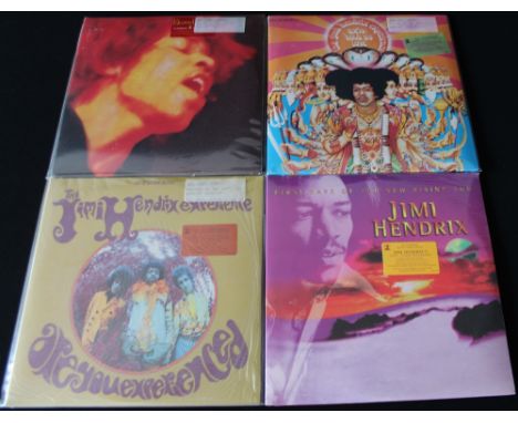 JIMI HENDRIX - EXPERIENCE HENDRIX PRESSINGS - 4 x factory sealed limited edition pressing LPs. Titles are Are You Experienced