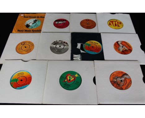 REGGAE - Killer selection of over 85 x 7" singles with rarities! Artists/titles will include Moose/Kukaas - Engine No. 9/Do I
