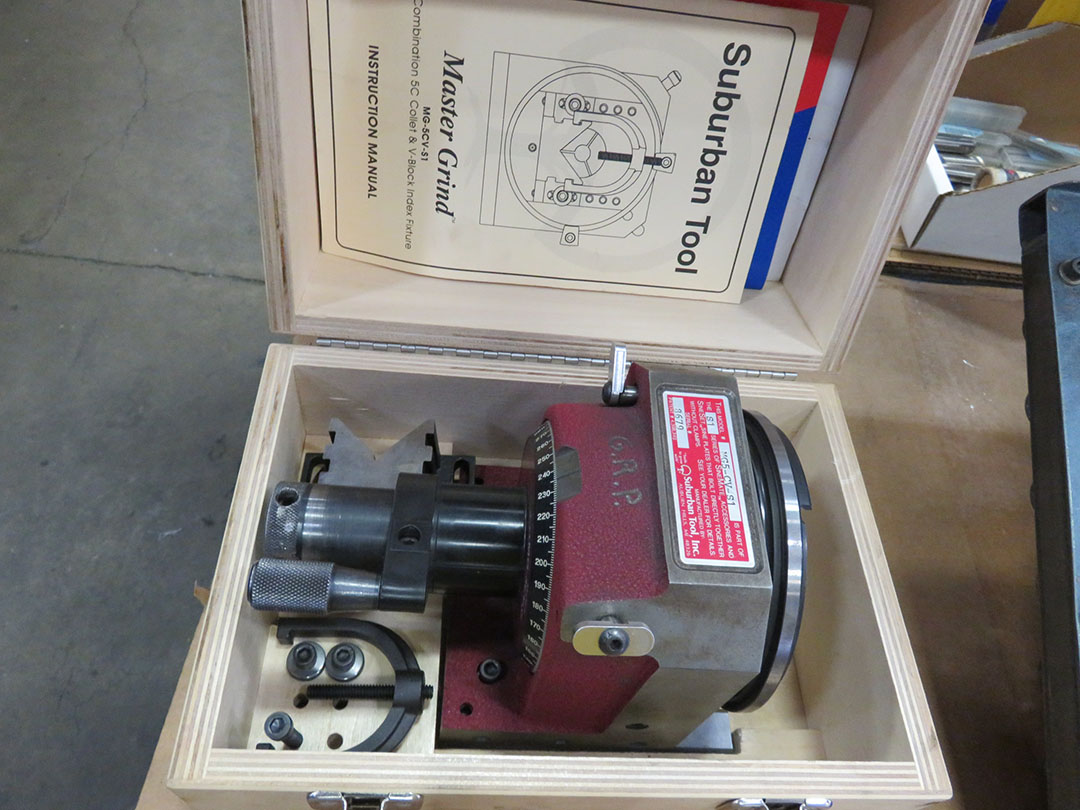 Suburban Tool Model Mg 5cv S1 Master Grind With Box Lot 23 Suburban Tool Model Mg 5cv S1 Master Grind With Box